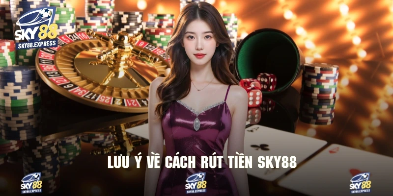 Cách Rút Tiền Sky88 3 Những lưu ý không thể bỏ qua khi đổi thưởng trực tuyến
